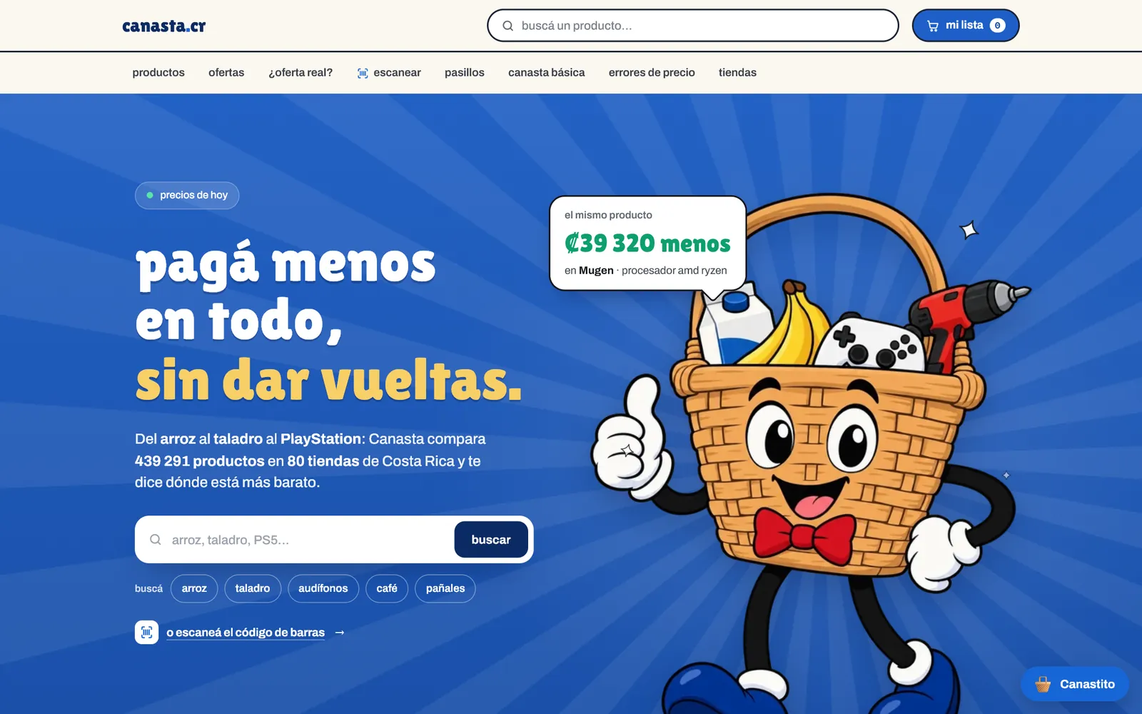 Canasta CR