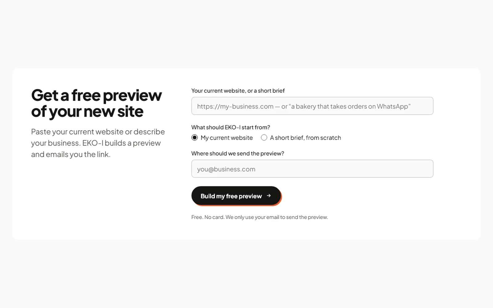 EKO-I — A multi-agent system that builds and audits whole websites.